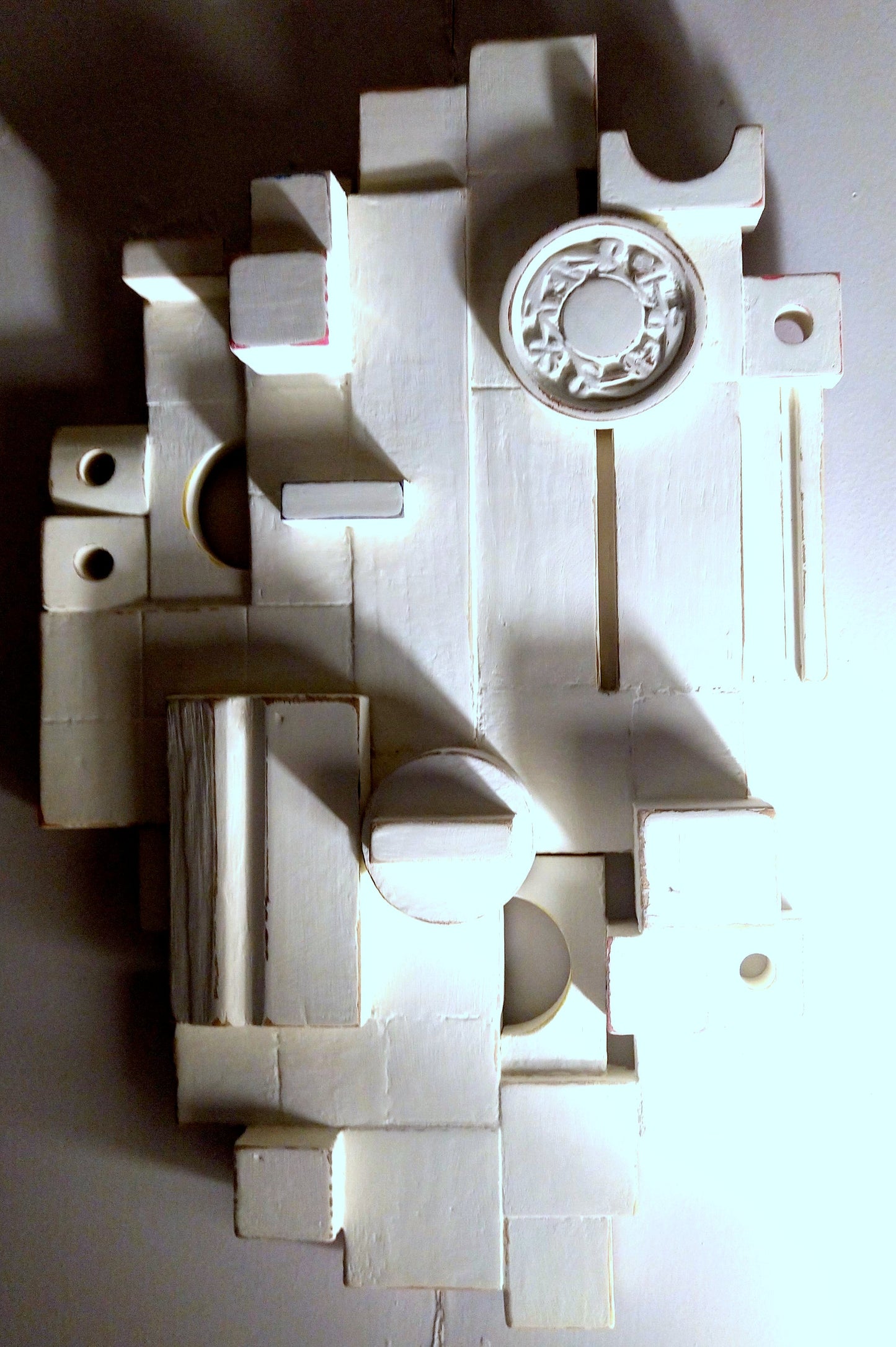 Wooden objets trouvés wall hanging 2021