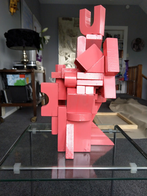 Wooden Objets trouvés Sculpture. 2021.