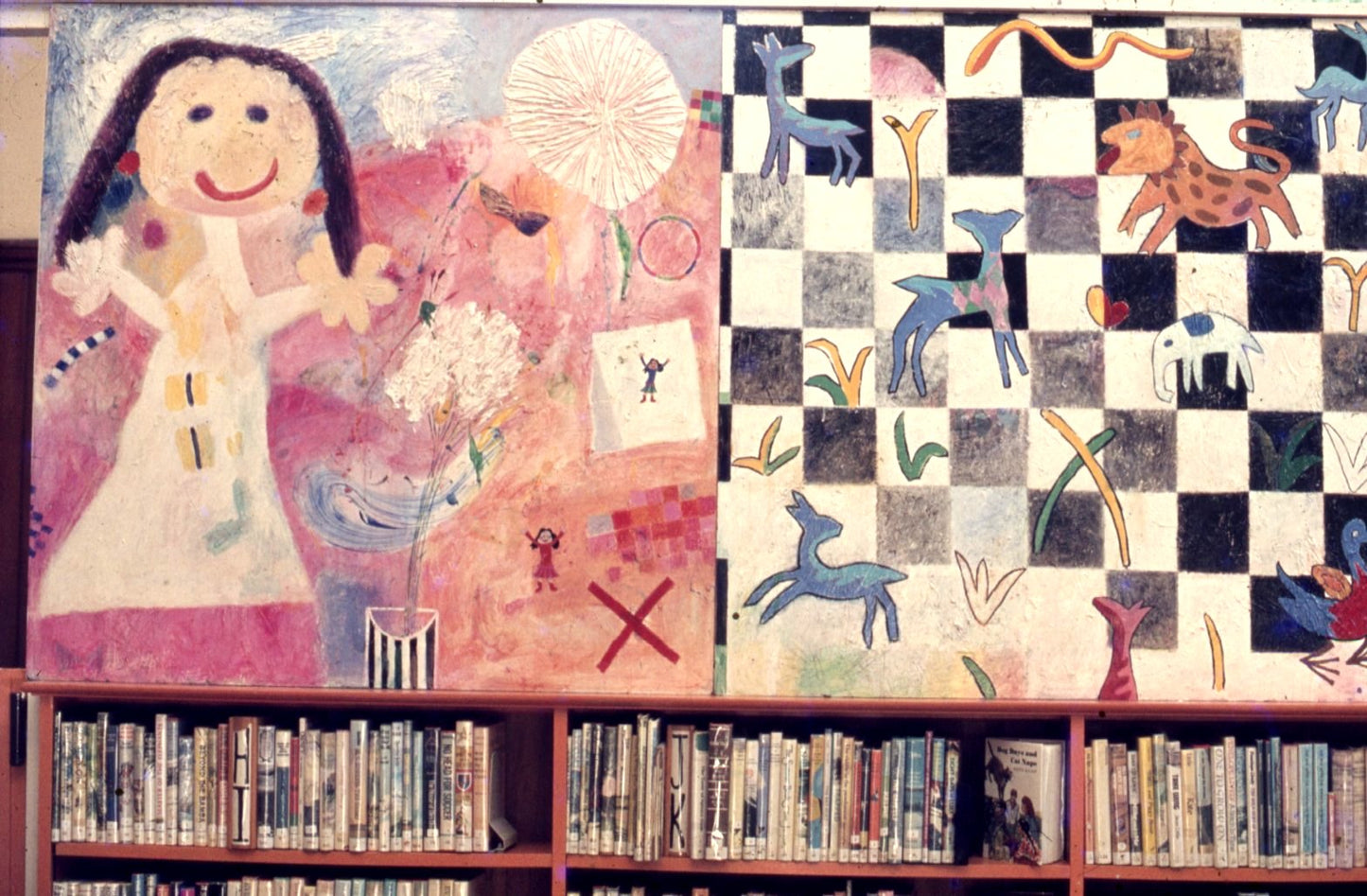 Grafton Library Mural 1980's