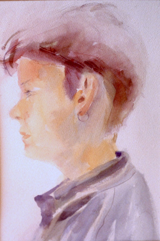 Dorothy. 1988. Watercolour. Collection the Artist