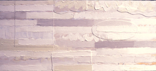 White Painting one.  2001. collage