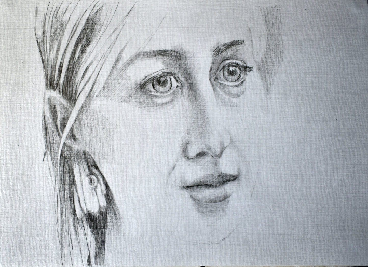 Nina .   Pencil 2010  400mm x 480mm