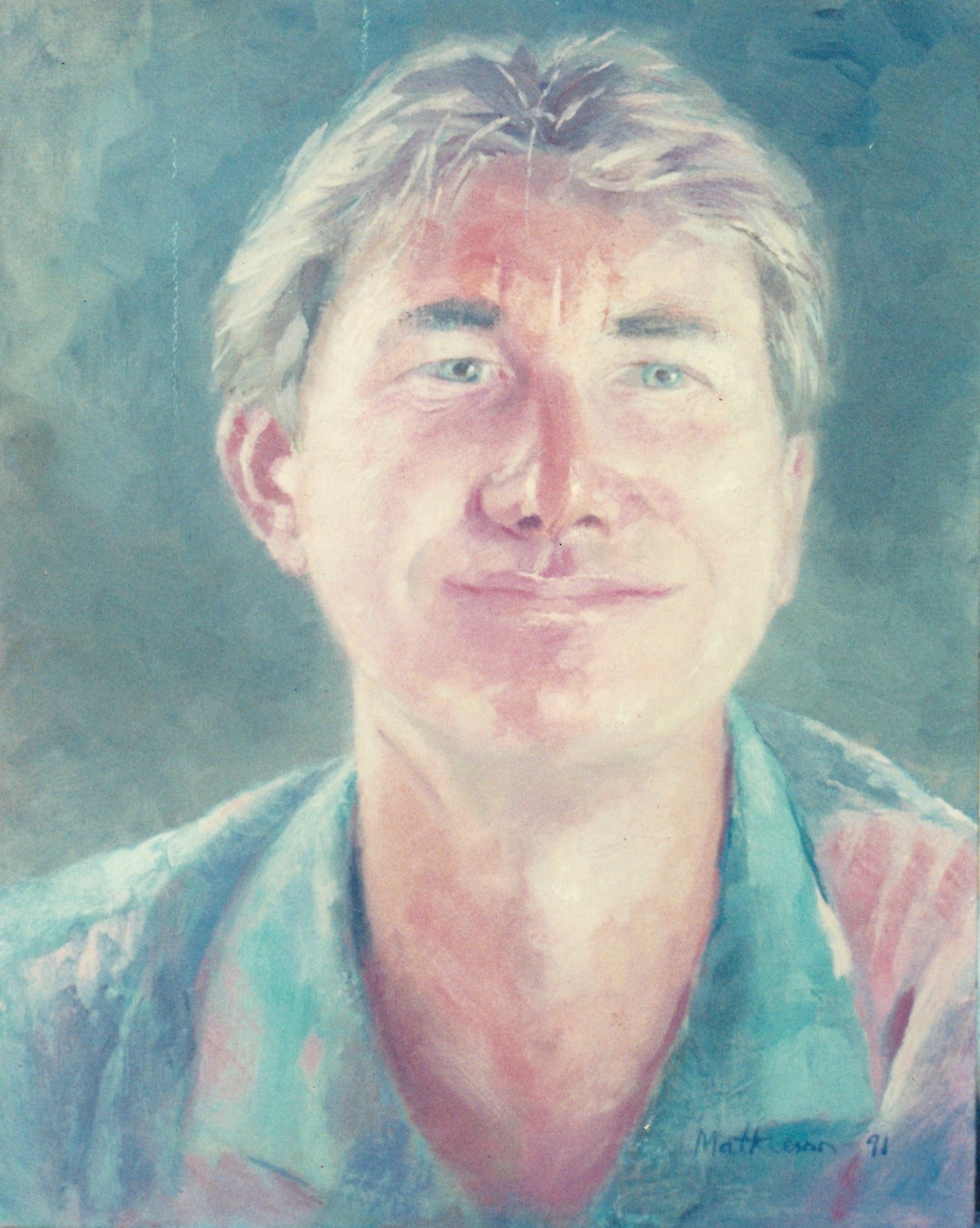 Stephen 1988 Commissioned Portrait. Collection Australia