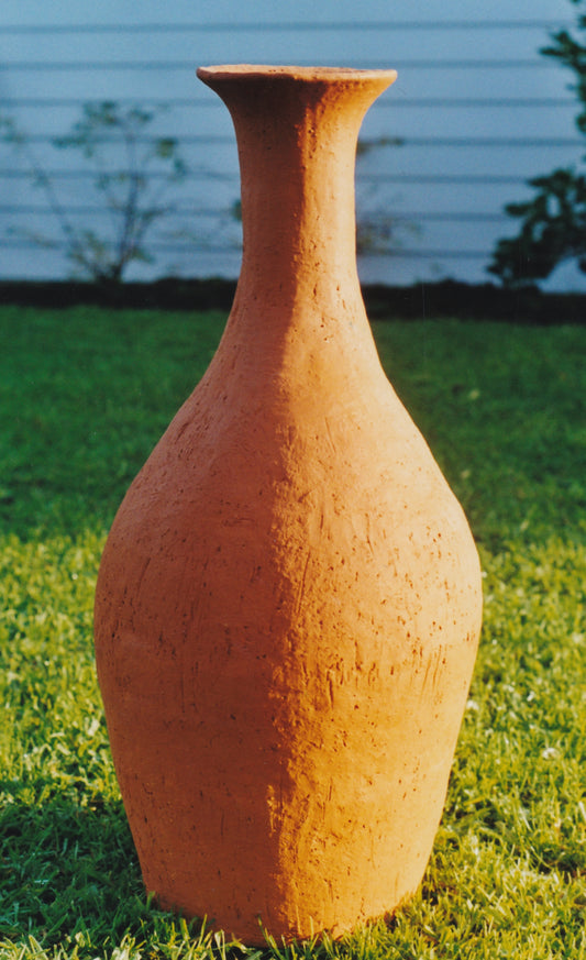 Large terracotta urn. 1990's. Destroyed Christchurch earthquakes