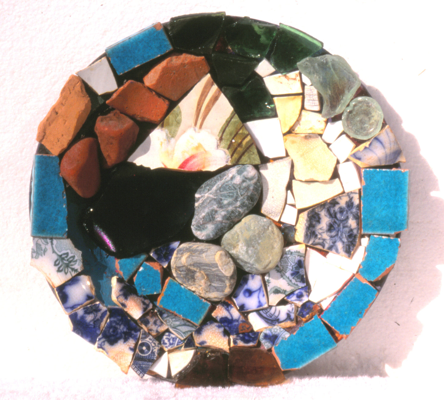 Mosaic Plate. Private Collection