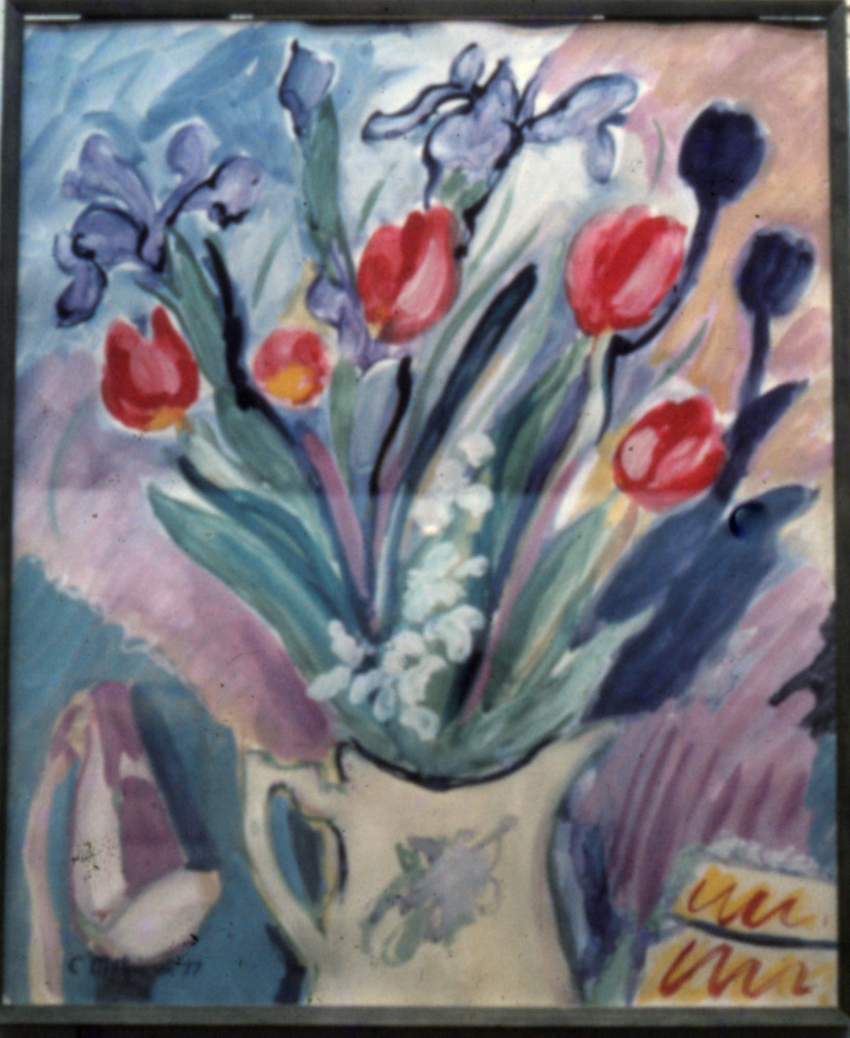 Tulips and Irises