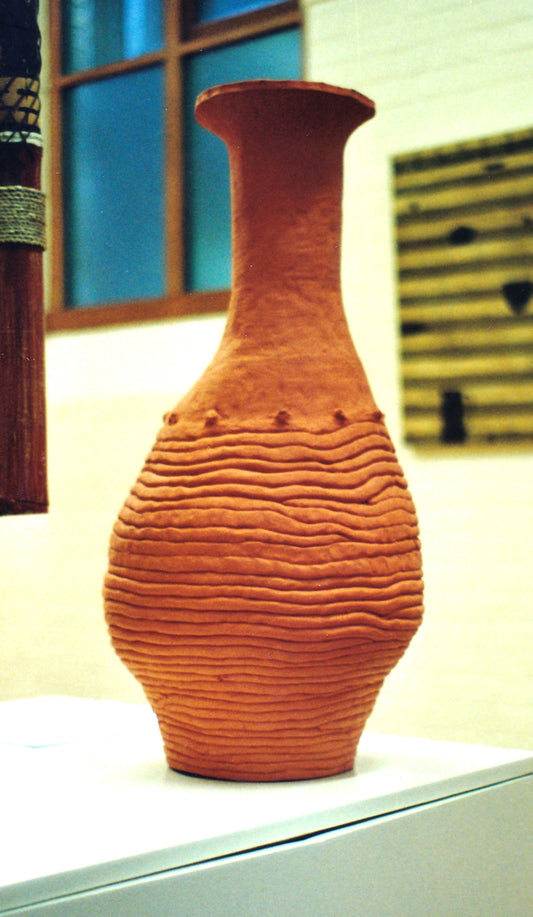 Large Terracotta Urn. 1990's. Collection the Artist